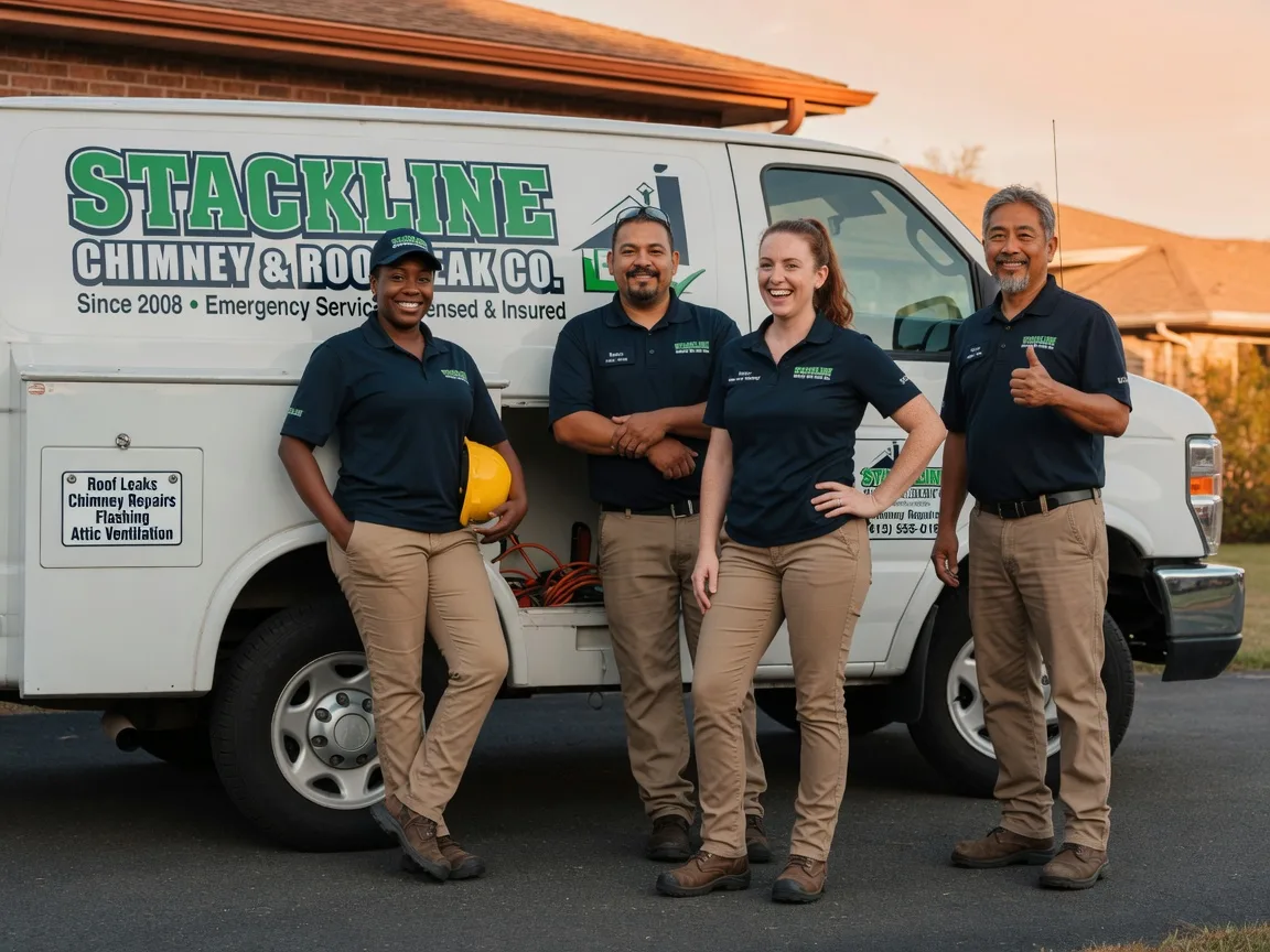 Chimney flashing repair company in Big Lake, MN